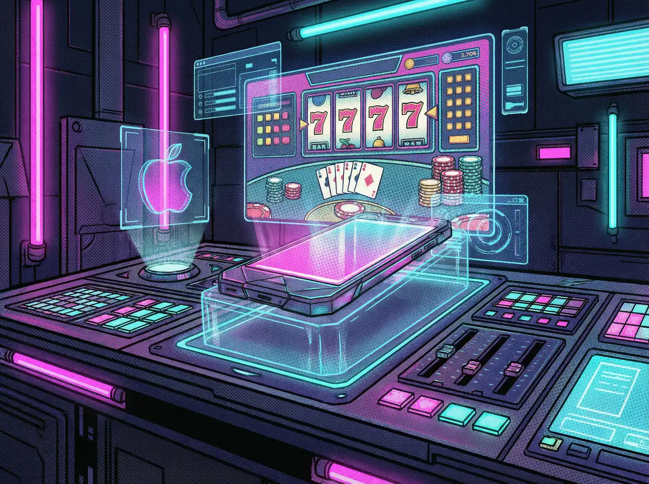 盛大娱乐 iOS便携终端界面